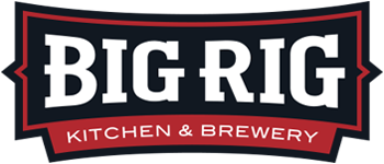 Big Rig logo - words 'Kitchen and Brewery'