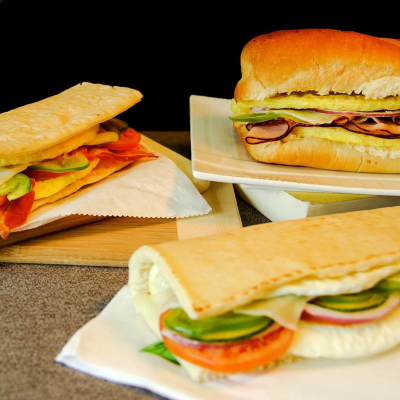 Sub and flatbread sandwiches